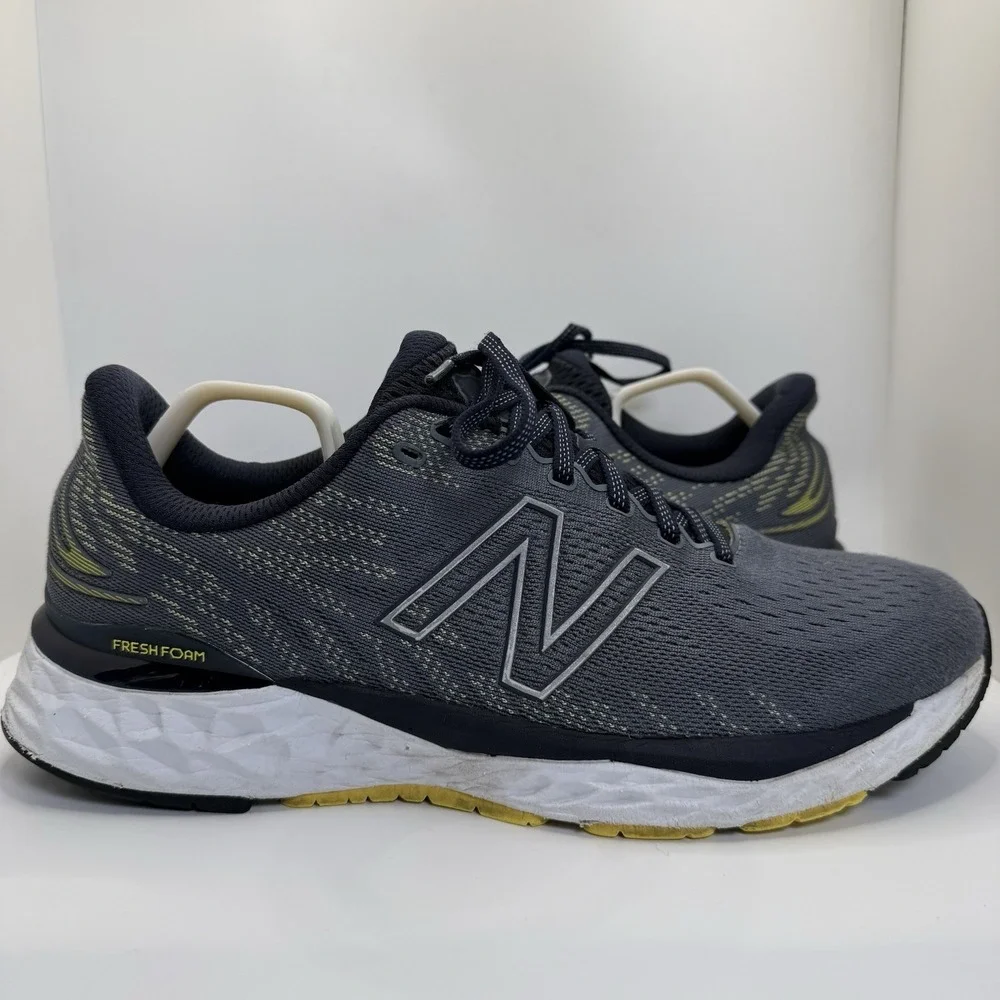 New Balance Men's Size 10.5 Fresh Foam 880v11 Ocean Gray Athletic Running‎ Shoes